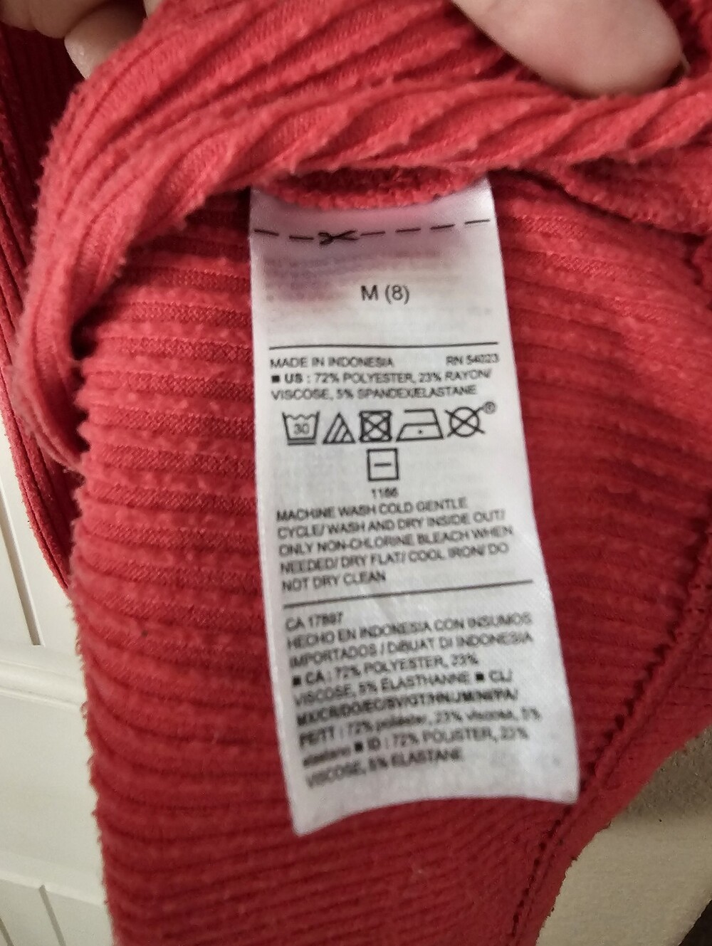 Old Navy Ribbed Drawstring Waist Dress - Picture 4 of 5